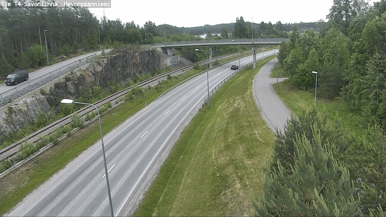 Kelikamerat Kuva Tie 14 Savonlinna, Hevonpäänniemi, Savonlinna, Etelä-Savo