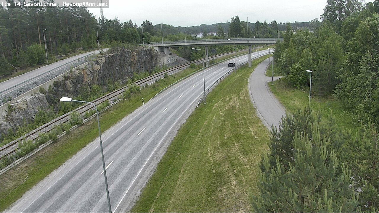 Kelikamerat Kuva Tie 14 Savonlinna, Hevonpäänniemi, Savonlinna, Etelä-Savo