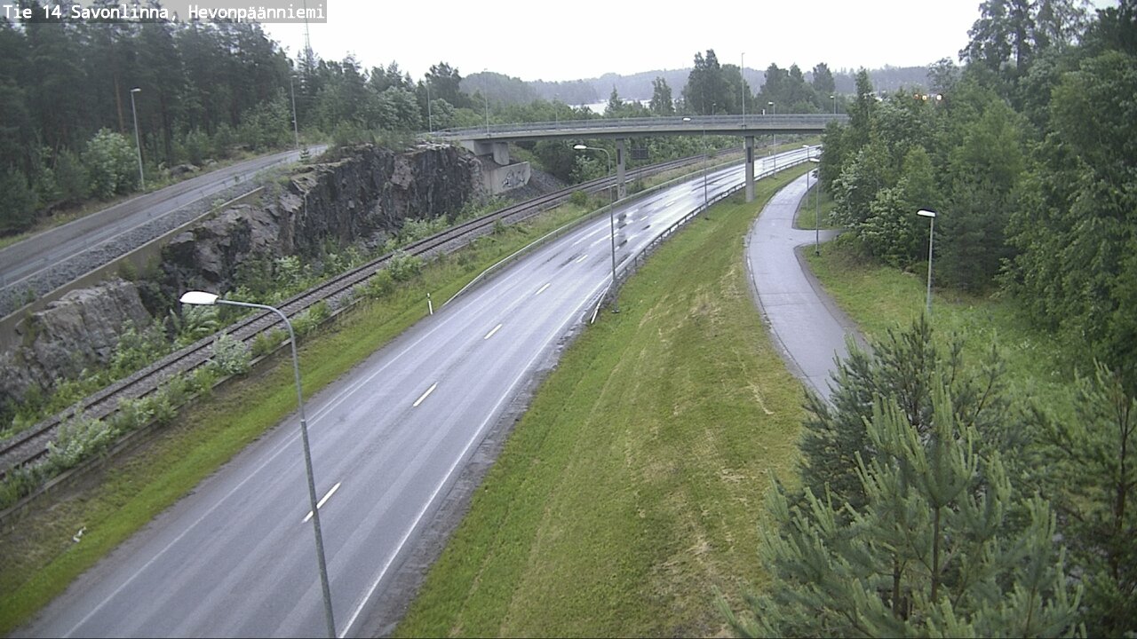 Kelikamerat Kuva Tie 14 Savonlinna, Hevonpäänniemi, Savonlinna, Etelä-Savo
