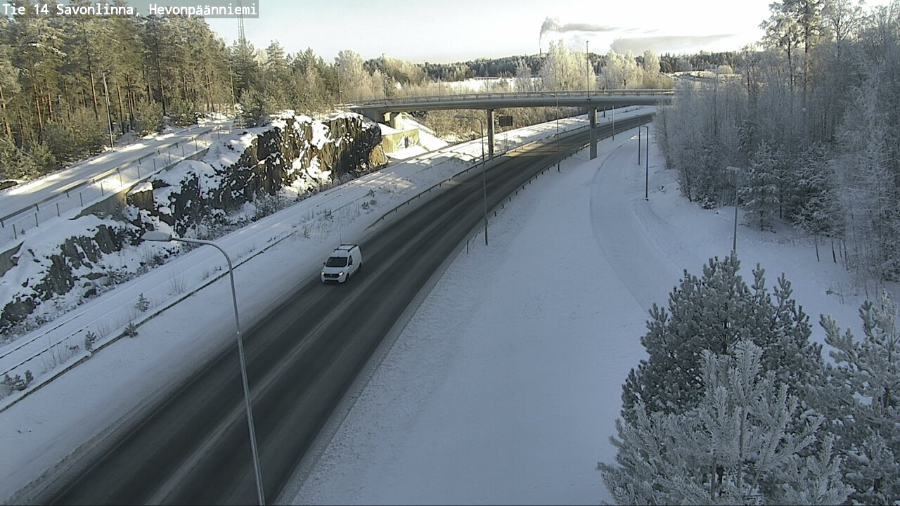 Kelikamerat Kuva Tie 14 Savonlinna, Hevonpäänniemi, Savonlinna, Etelä-Savo