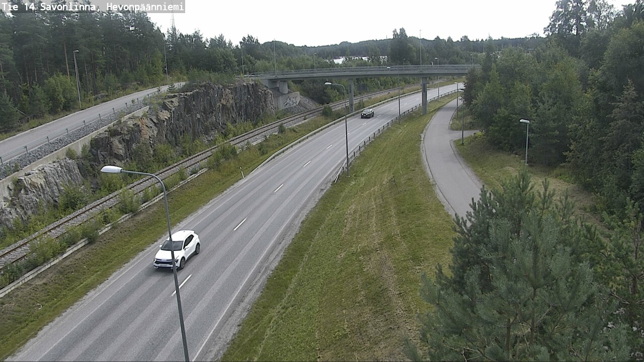 Kelikamerat Kuva Tie 14 Savonlinna, Hevonpäänniemi, Savonlinna, Etelä-Savo