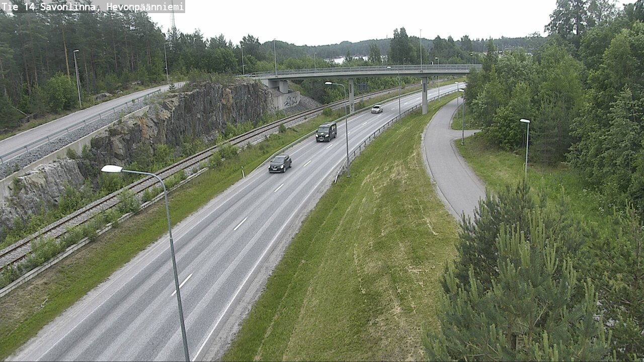 Kelikamerat Kuva Tie 14 Savonlinna, Hevonpäänniemi, Savonlinna, Etelä-Savo