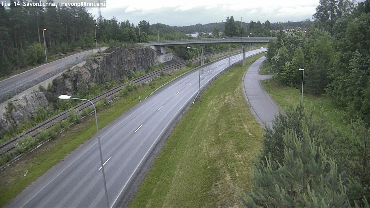 Kelikamerat Kuva Tie 14 Savonlinna, Hevonpäänniemi, Savonlinna, Etelä-Savo