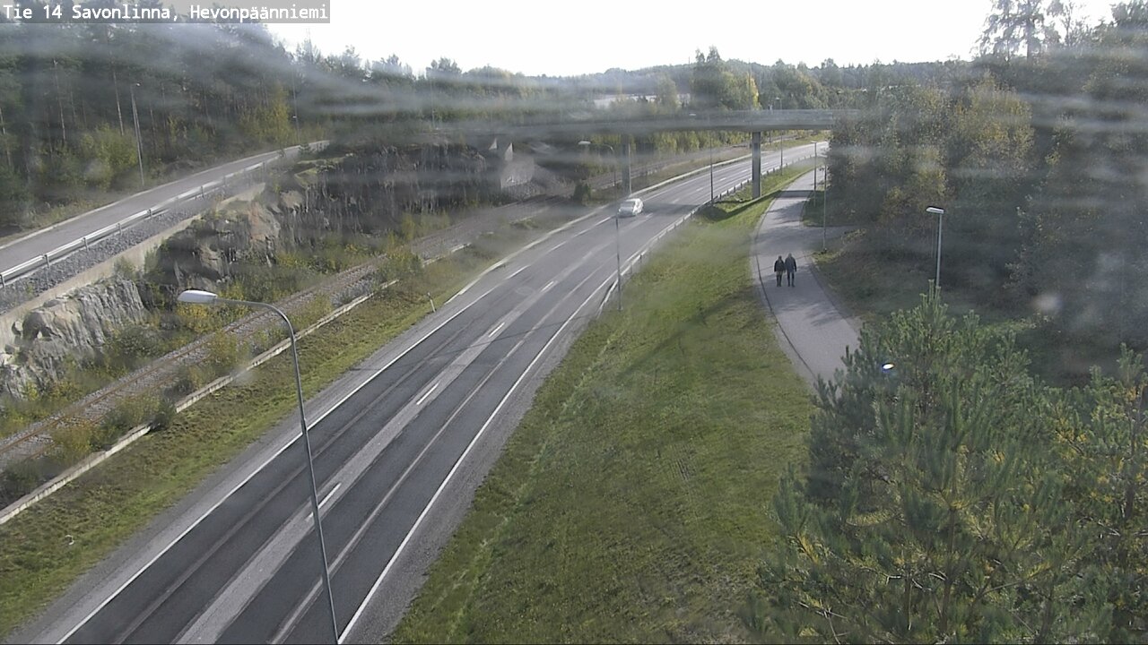 Weather Camera Image Road 14 Savonlinna, Hevonpäänniem, Savonlinna, Etelä-Savo