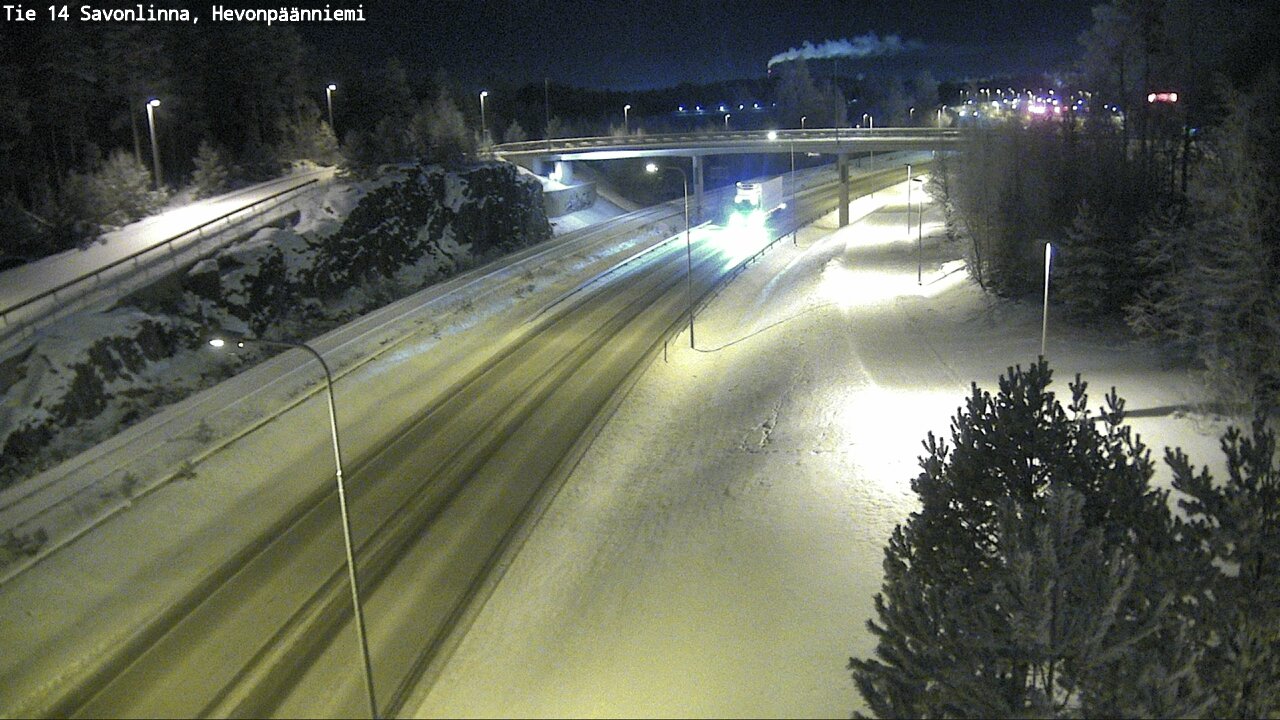 Kelikamerat Kuva Tie 14 Savonlinna, Hevonpäänniemi, Savonlinna, Etelä-Savo