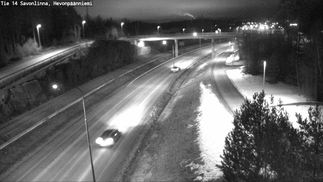 Kelikamerat Kuva Tie 14 Savonlinna, Hevonpäänniemi, Savonlinna, Etelä-Savo