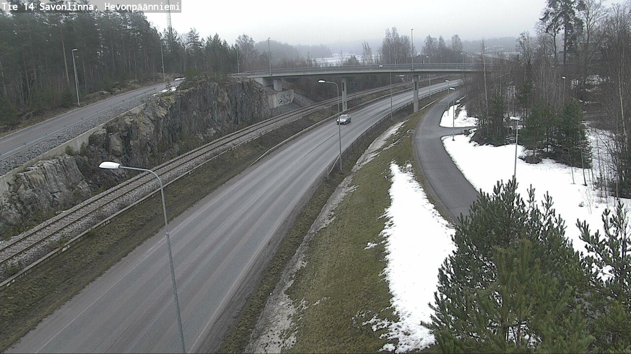 Kelikamerat Kuva Tie 14 Savonlinna, Hevonpäänniemi, Savonlinna, Etelä-Savo