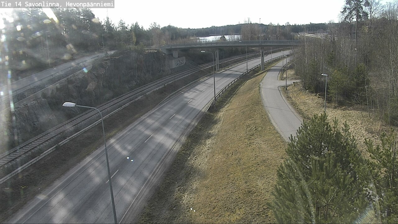 Kelikamerat Kuva Tie 14 Savonlinna, Hevonpäänniemi, Savonlinna, Etelä-Savo