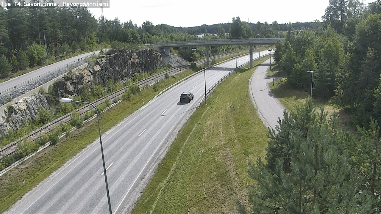 Kelikamerat Kuva Tie 14 Savonlinna, Hevonpäänniemi, Savonlinna, Etelä-Savo