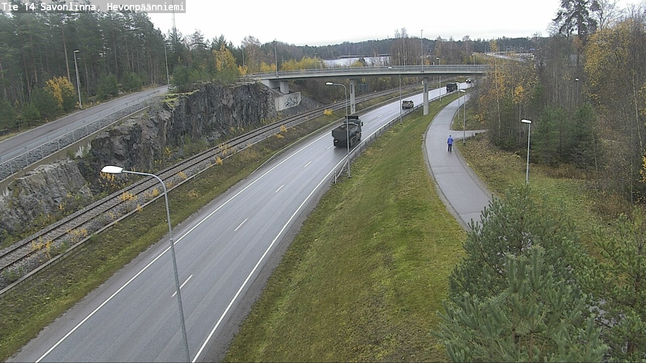 Kelikamerat Kuva Tie 14 Savonlinna, Hevonpäänniemi, Savonlinna, Etelä-Savo