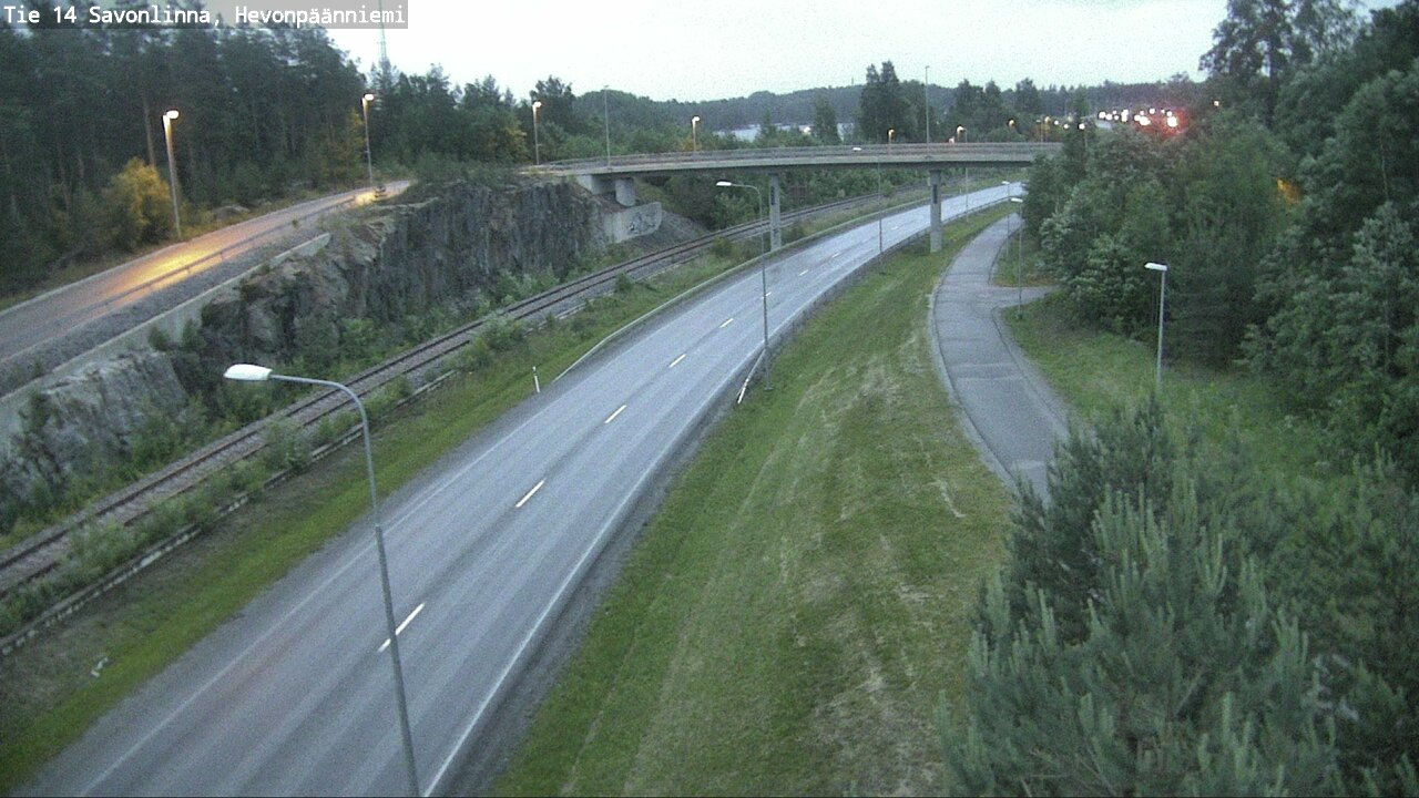 Kelikamerat Kuva Tie 14 Savonlinna, Hevonpäänniemi, Savonlinna, Etelä-Savo