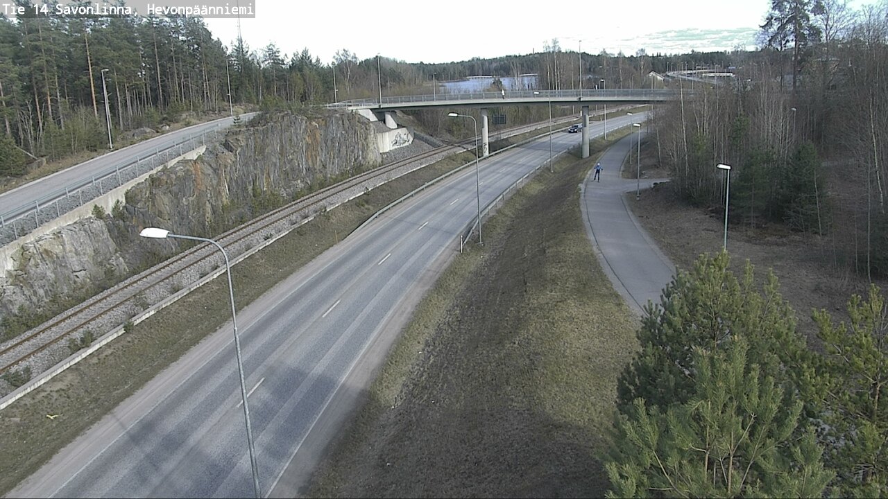 Kelikamerat Kuva Tie 14 Savonlinna, Hevonpäänniemi, Savonlinna, Etelä-Savo