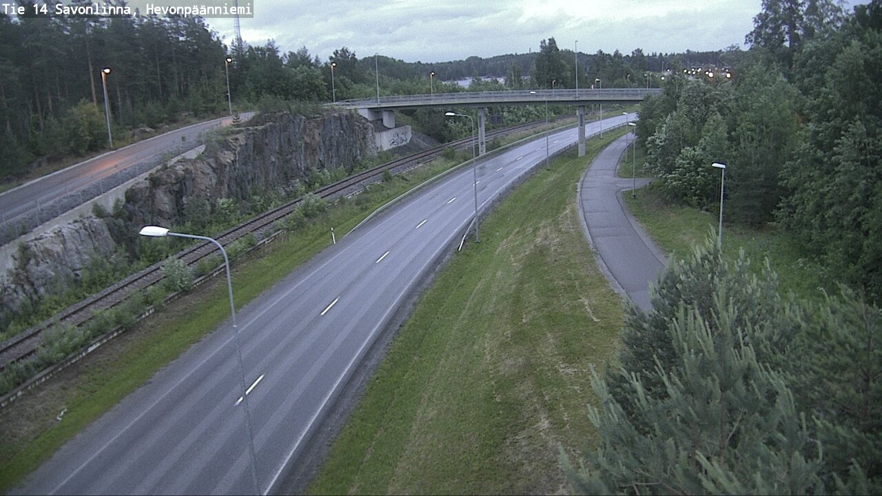 Kelikamerat Kuva Tie 14 Savonlinna, Hevonpäänniemi, Savonlinna, Etelä-Savo