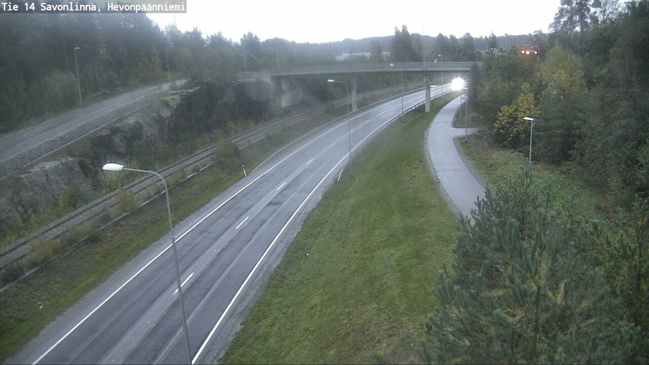 Kelikamerat Kuva Tie 14 Savonlinna, Hevonpäänniemi, Savonlinna, Etelä-Savo