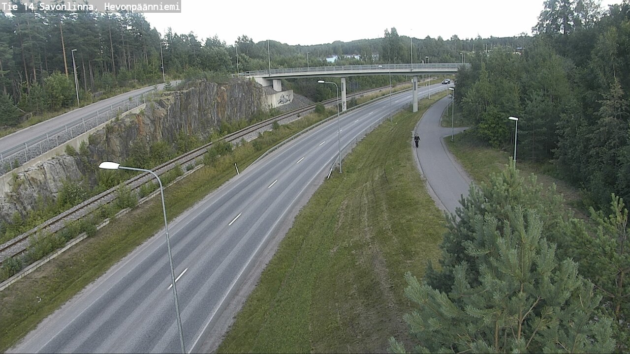 Kelikamerat Kuva Tie 14 Savonlinna, Hevonpäänniemi, Savonlinna, Etelä-Savo