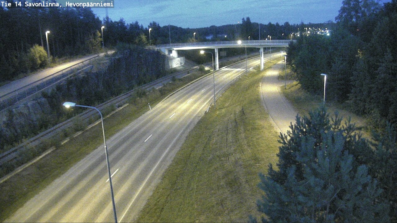Kelikamerat Kuva Tie 14 Savonlinna, Hevonpäänniemi, Savonlinna, Etelä-Savo