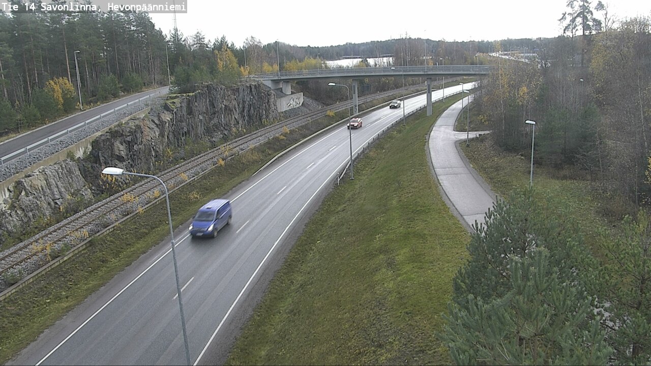 Kelikamerat Kuva Tie 14 Savonlinna, Hevonpäänniemi, Savonlinna, Etelä-Savo