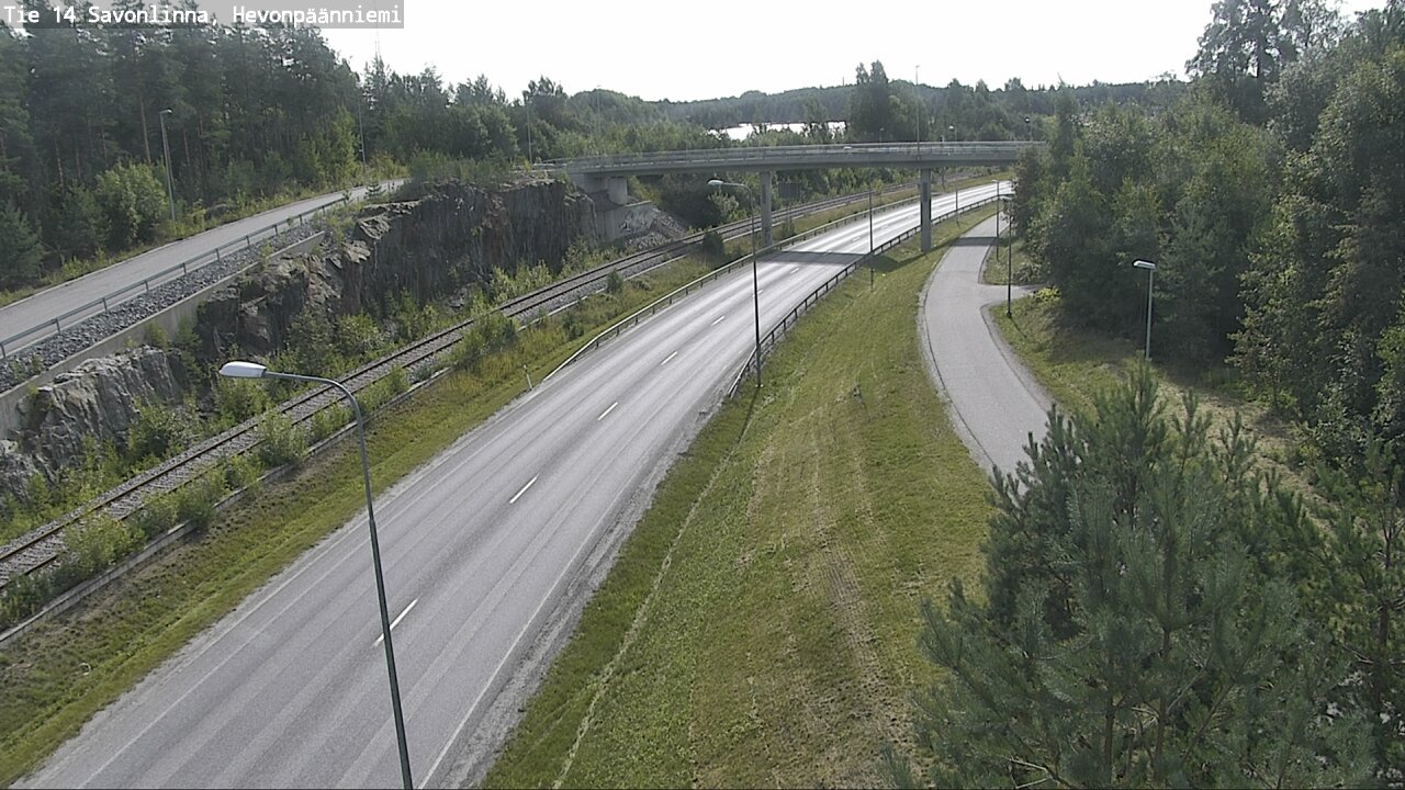 Kelikamerat Kuva Tie 14 Savonlinna, Hevonpäänniemi, Savonlinna, Etelä-Savo