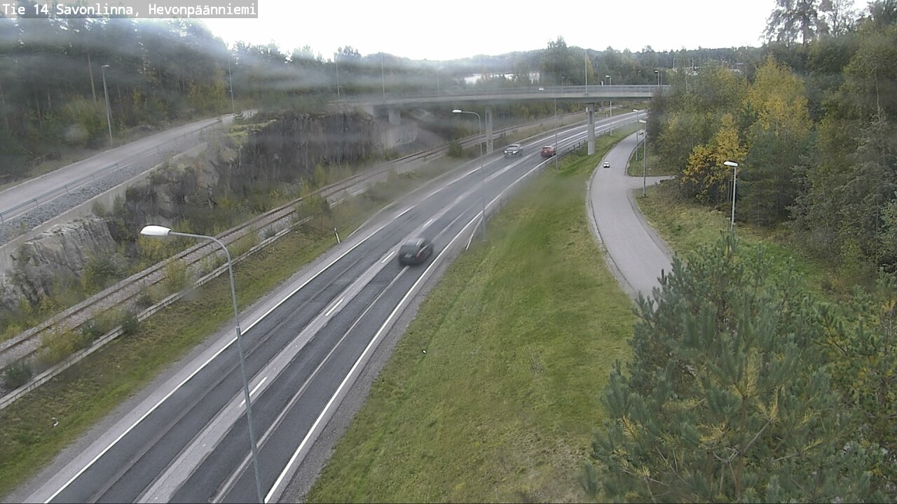Kelikamerat Kuva Tie 14 Savonlinna, Hevonpäänniemi, Savonlinna, Etelä-Savo