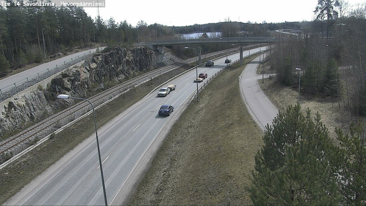 Kelikamerat Kuva Tie 14 Savonlinna, Hevonpäänniemi, Savonlinna, Etelä-Savo