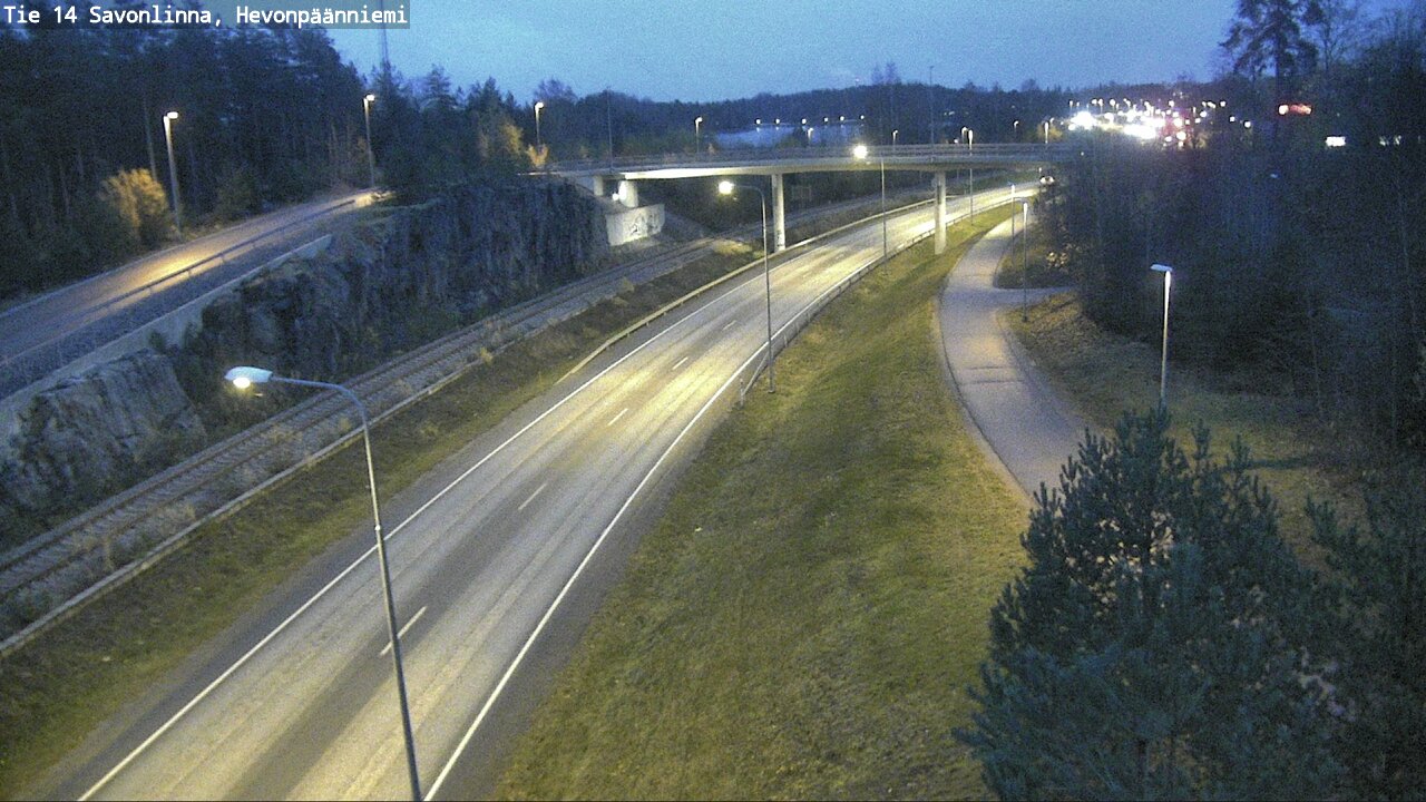 Kelikamerat Kuva Tie 14 Savonlinna, Hevonpäänniemi, Savonlinna, Etelä-Savo