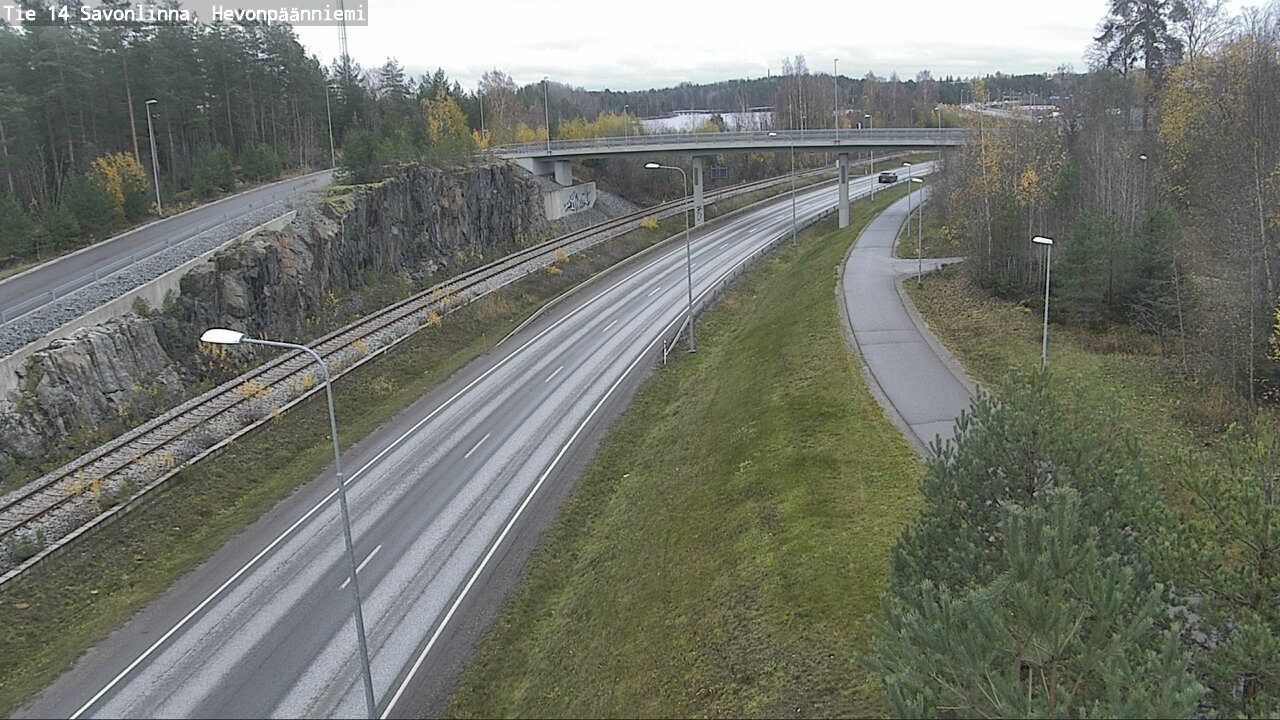 Kelikamerat Kuva Tie 14 Savonlinna, Hevonpäänniemi, Savonlinna, Etelä-Savo