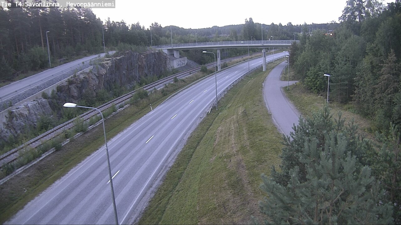 Kelikamerat Kuva Tie 14 Savonlinna, Hevonpäänniemi, Savonlinna, Etelä-Savo