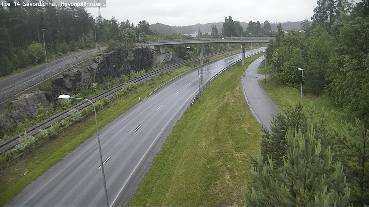 Kelikamerat Kuva Tie 14 Savonlinna, Hevonpäänniemi, Savonlinna, Etelä-Savo