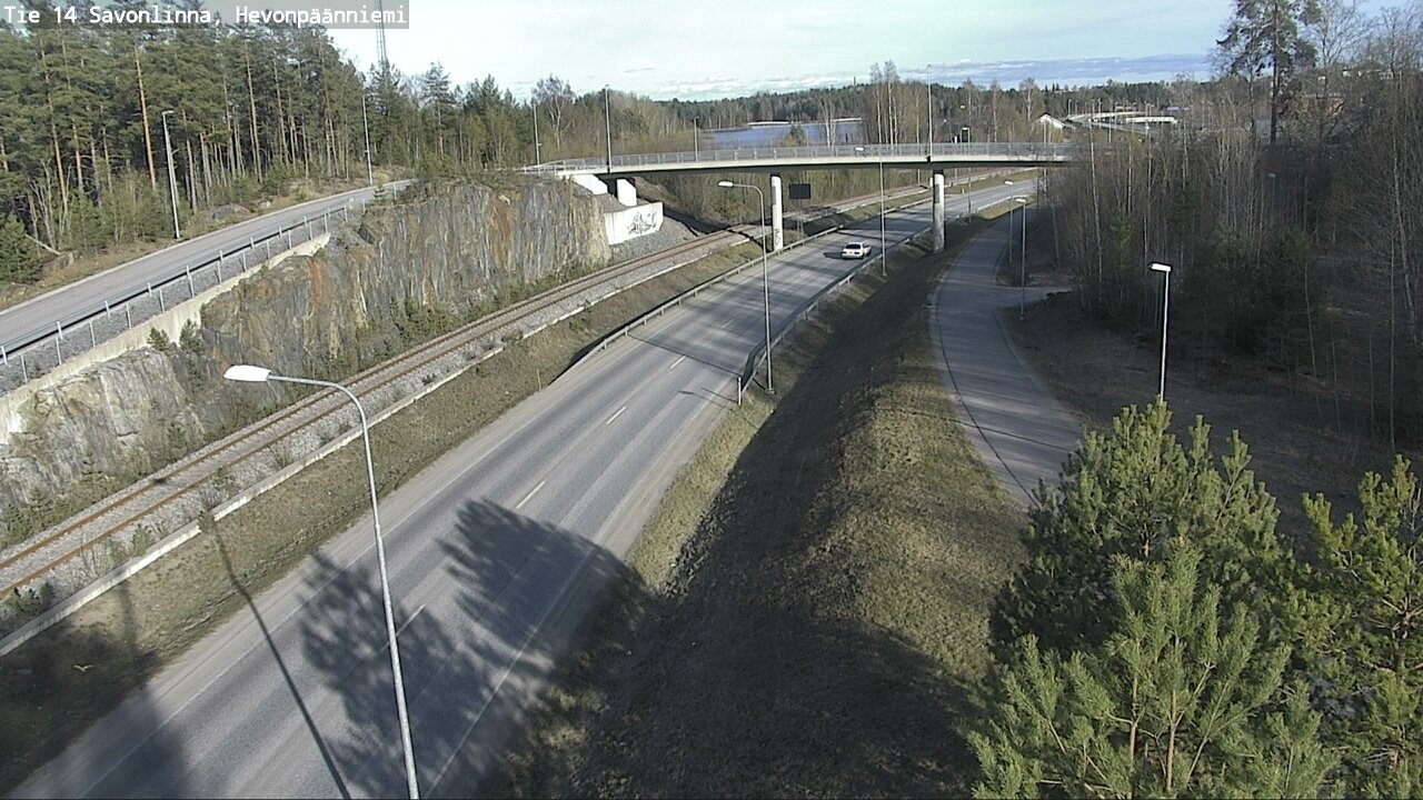 Kelikamerat Kuva Tie 14 Savonlinna, Hevonpäänniemi, Savonlinna, Etelä-Savo