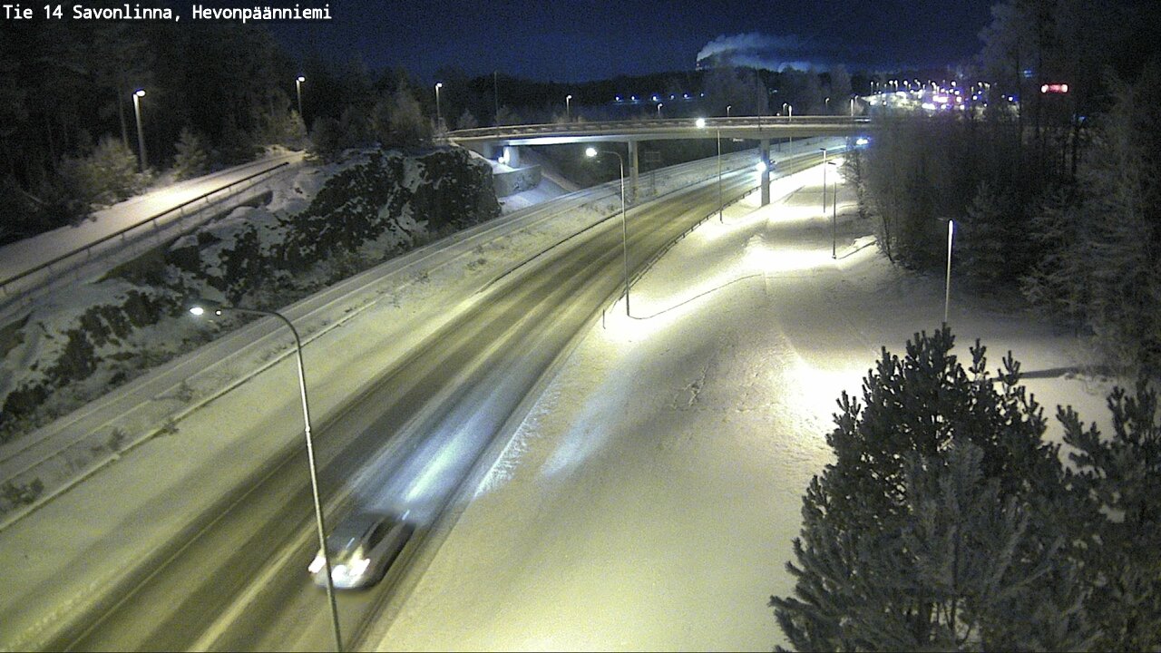 Kelikamerat Kuva Tie 14 Savonlinna, Hevonpäänniemi, Savonlinna, Etelä-Savo