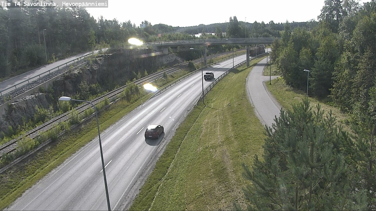 Kelikamerat Kuva Tie 14 Savonlinna, Hevonpäänniemi, Savonlinna, Etelä-Savo