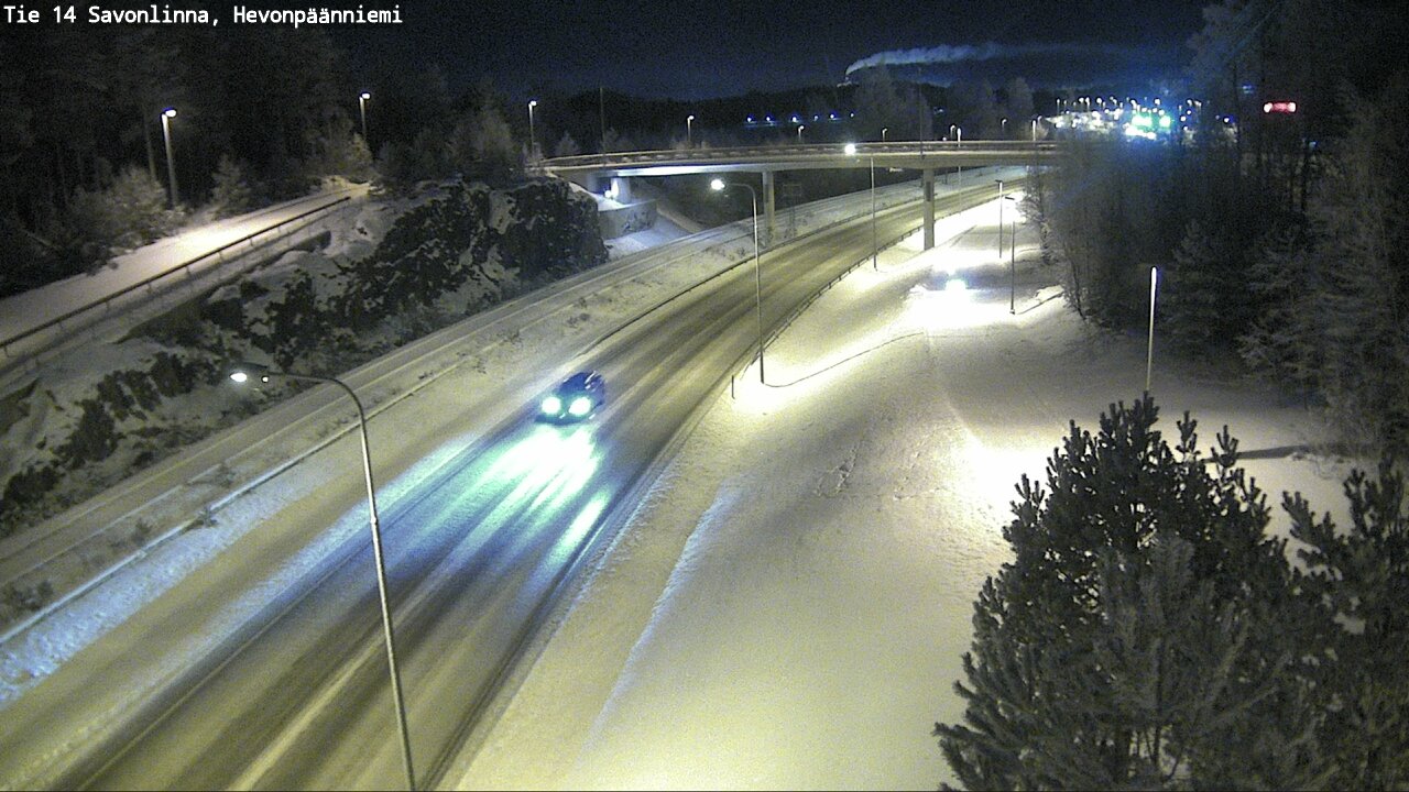 Kelikamerat Kuva Tie 14 Savonlinna, Hevonpäänniemi, Savonlinna, Etelä-Savo