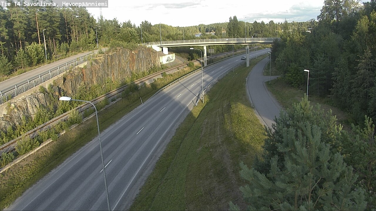 Kelikamerat Kuva Tie 14 Savonlinna, Hevonpäänniemi, Savonlinna, Etelä-Savo