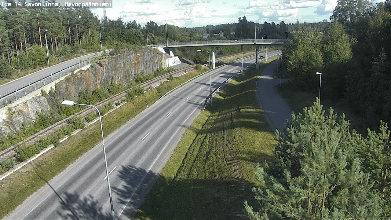 Kelikamerat Kuva Tie 14 Savonlinna, Hevonpäänniemi, Savonlinna, Etelä-Savo