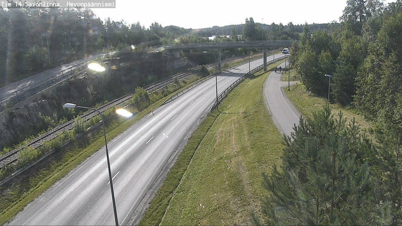 Kelikamerat Kuva Tie 14 Savonlinna, Hevonpäänniemi, Savonlinna, Etelä-Savo