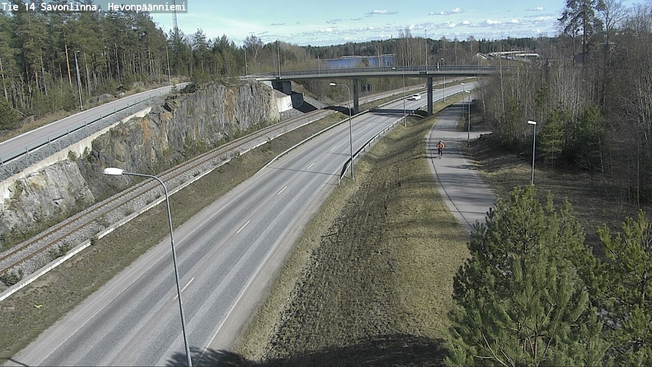 Kelikamerat Kuva Tie 14 Savonlinna, Hevonpäänniemi, Savonlinna, Etelä-Savo