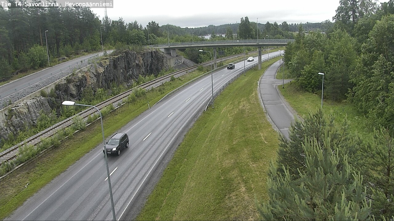 Kelikamerat Kuva Tie 14 Savonlinna, Hevonpäänniemi, Savonlinna, Etelä-Savo