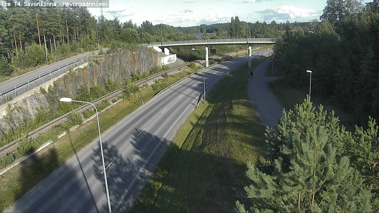 Kelikamerat Kuva Tie 14 Savonlinna, Hevonpäänniemi, Savonlinna, Etelä-Savo