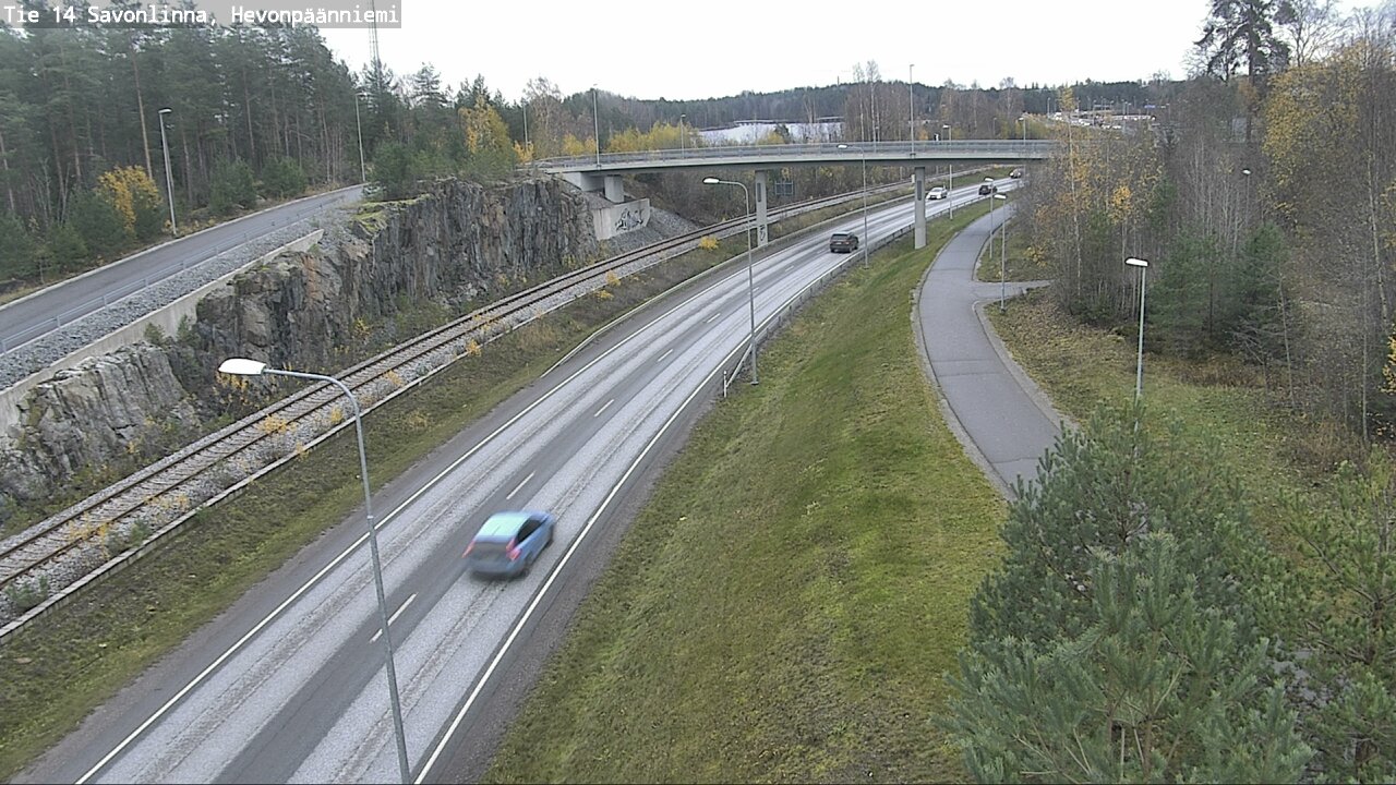 Kelikamerat Kuva Tie 14 Savonlinna, Hevonpäänniemi, Savonlinna, Etelä-Savo