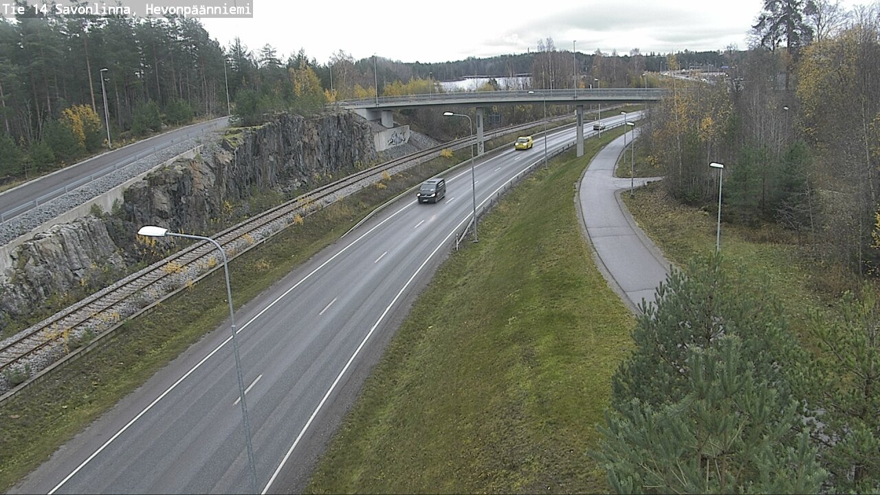 Kelikamerat Kuva Tie 14 Savonlinna, Hevonpäänniemi, Savonlinna, Etelä-Savo