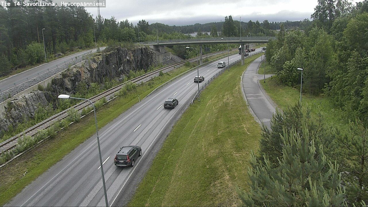 Kelikamerat Kuva Tie 14 Savonlinna, Hevonpäänniemi, Savonlinna, Etelä-Savo