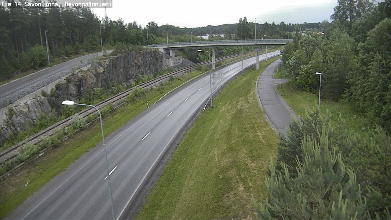 Kelikamerat Kuva Tie 14 Savonlinna, Hevonpäänniemi, Savonlinna, Etelä-Savo