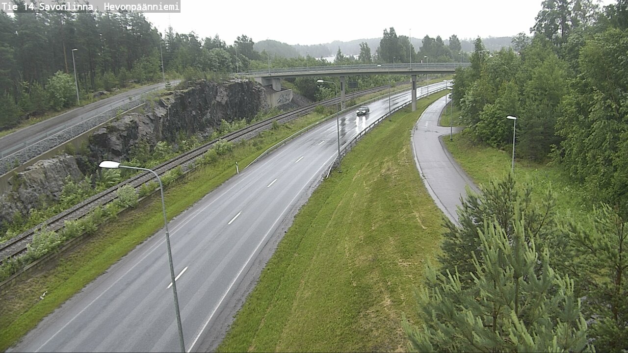Kelikamerat Kuva Tie 14 Savonlinna, Hevonpäänniemi, Savonlinna, Etelä-Savo