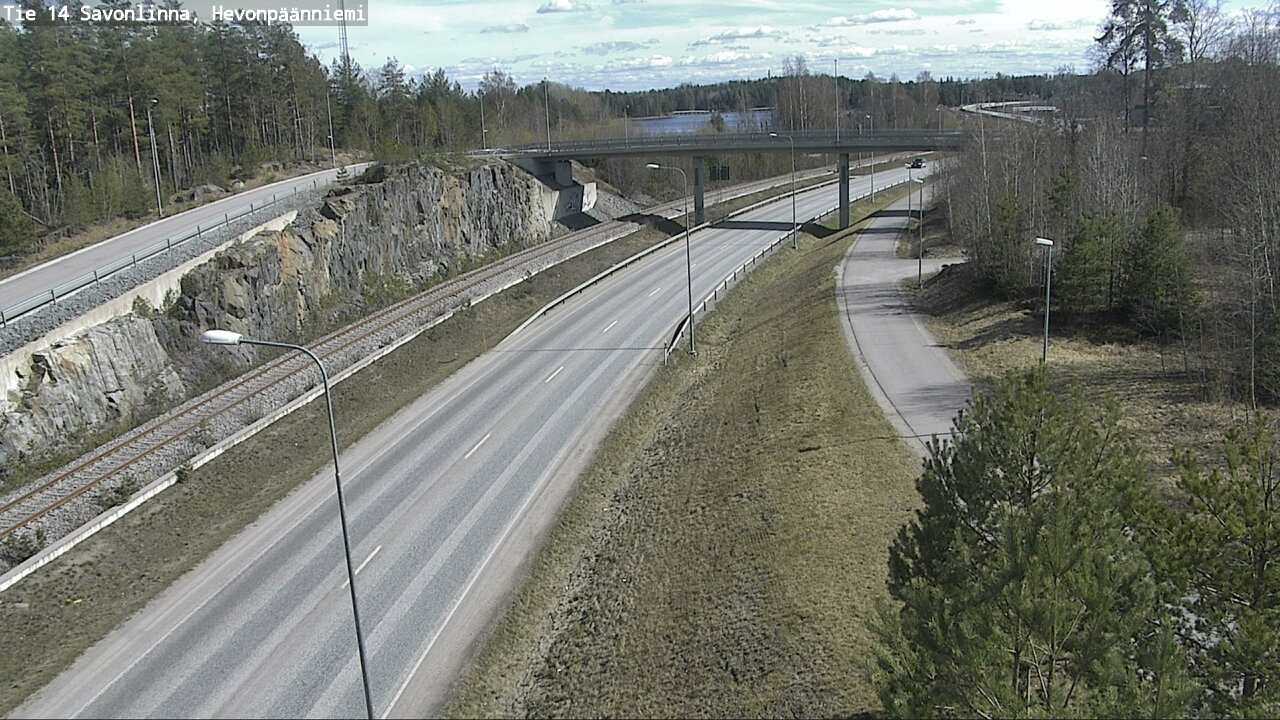 Kelikamerat Kuva Tie 14 Savonlinna, Hevonpäänniemi, Savonlinna, Etelä-Savo