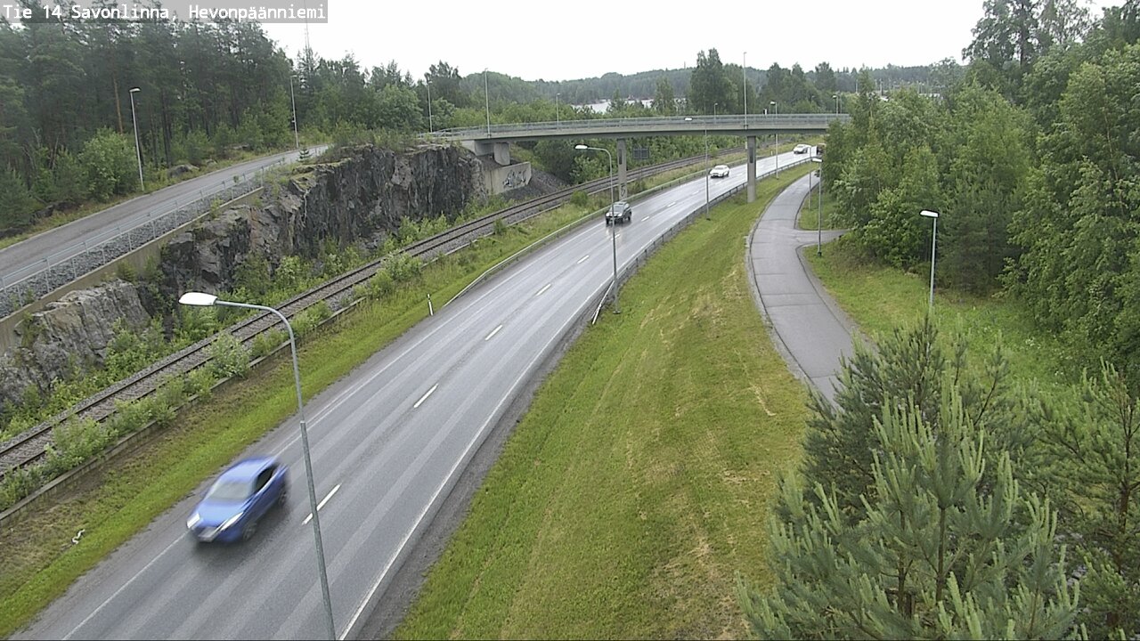 Kelikamerat Kuva Tie 14 Savonlinna, Hevonpäänniemi, Savonlinna, Etelä-Savo