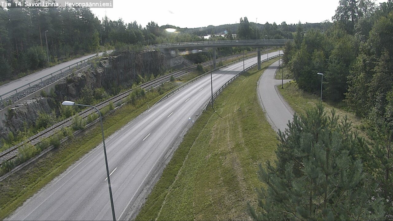 Kelikamerat Kuva Tie 14 Savonlinna, Hevonpäänniemi, Savonlinna, Etelä-Savo