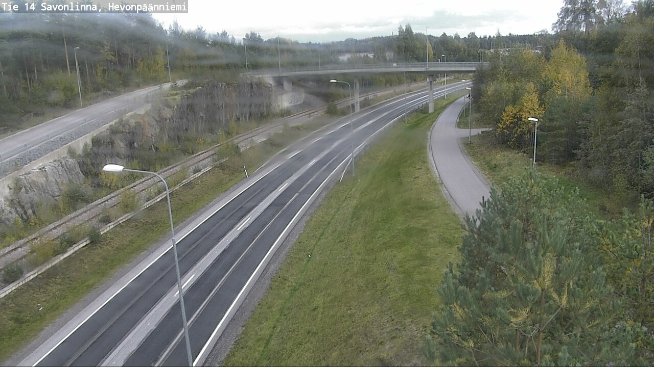 Kelikamerat Kuva Tie 14 Savonlinna, Hevonpäänniemi, Savonlinna, Etelä-Savo