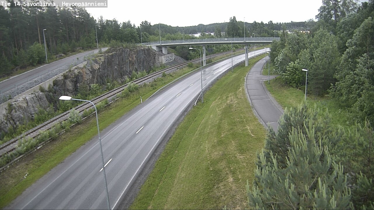 Kelikamerat Kuva Tie 14 Savonlinna, Hevonpäänniemi, Savonlinna, Etelä-Savo