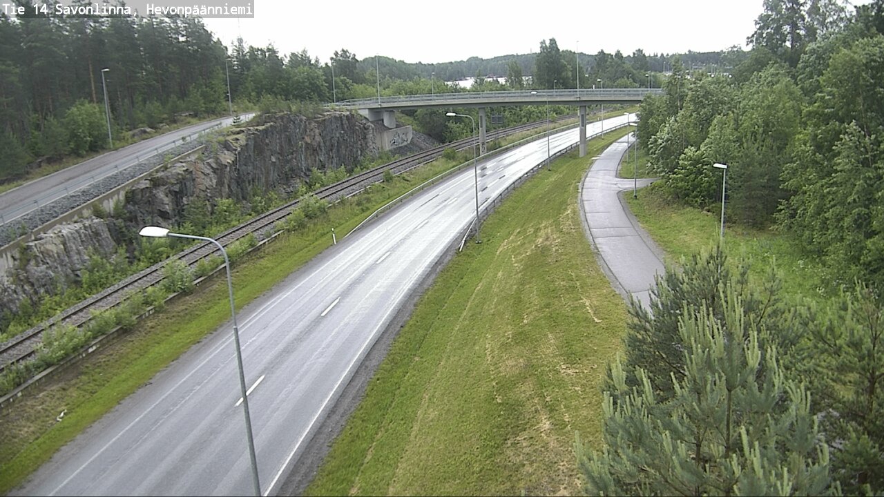 Kelikamerat Kuva Tie 14 Savonlinna, Hevonpäänniemi, Savonlinna, Etelä-Savo