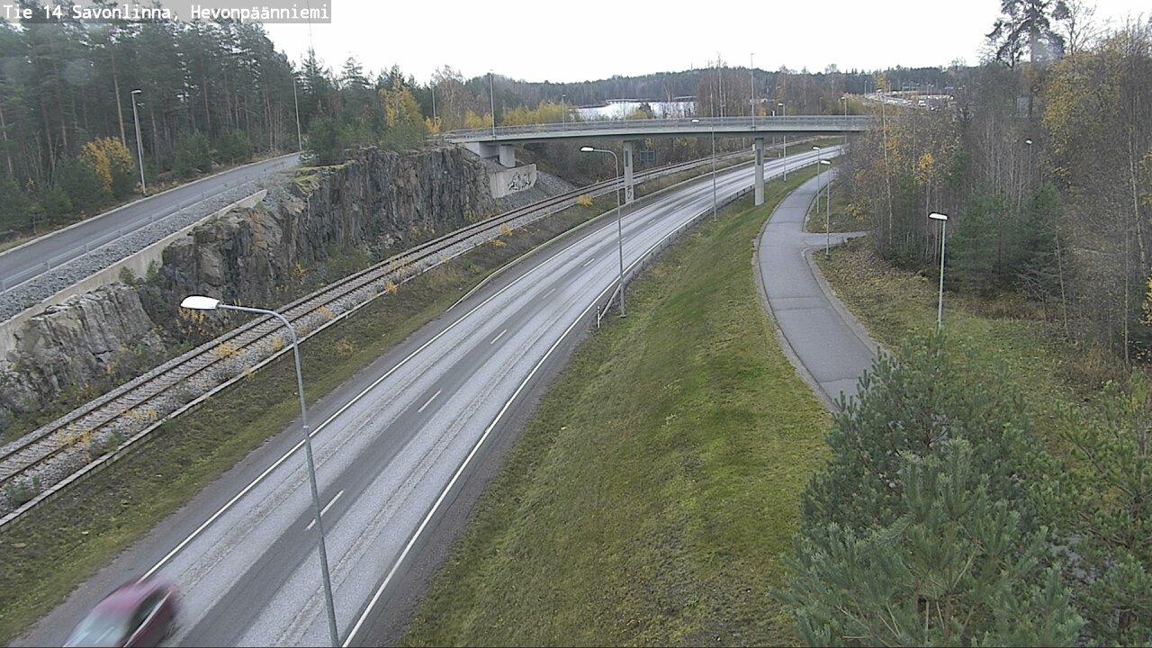 Kelikamerat Kuva Tie 14 Savonlinna, Hevonpäänniemi, Savonlinna, Etelä-Savo